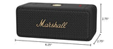 Marshall Emberton II Portable Bluetooth Speaker, Black & Brass