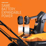 Worx WG471 40V Power Share 20 Cordless Snow Blower with Brushless Motor
